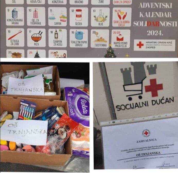 Humanitarna akcija Crvenog križa ,,Adventski kalendar solidarnosti”