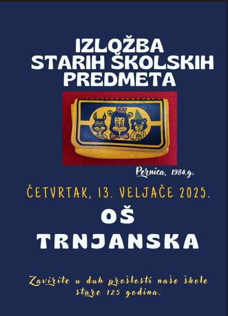 Izložba starih školskih predmeta