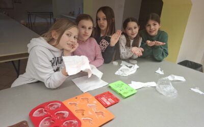 Radionica izrade sapuna održana 20. 2. (učiteljica Luci Plenković Omerso)