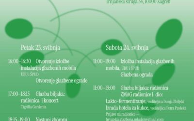 Glazba za ekološki osviještene uši u dvorištu (vrtu) Pogona Jedinstvo