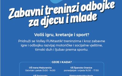 Odbojka u Trnjanskoj – “Volley FUNtastik”
