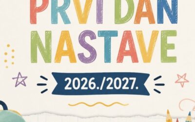 Obavijest o početku nastavne godine 2026./2027.
